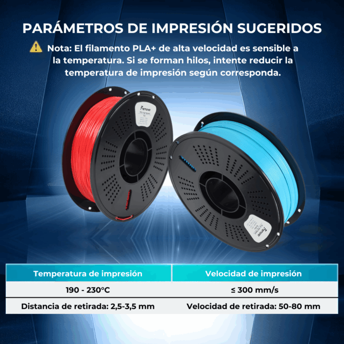 Filamento PLA+ High Speed Fremover x1kg - Imagen 4