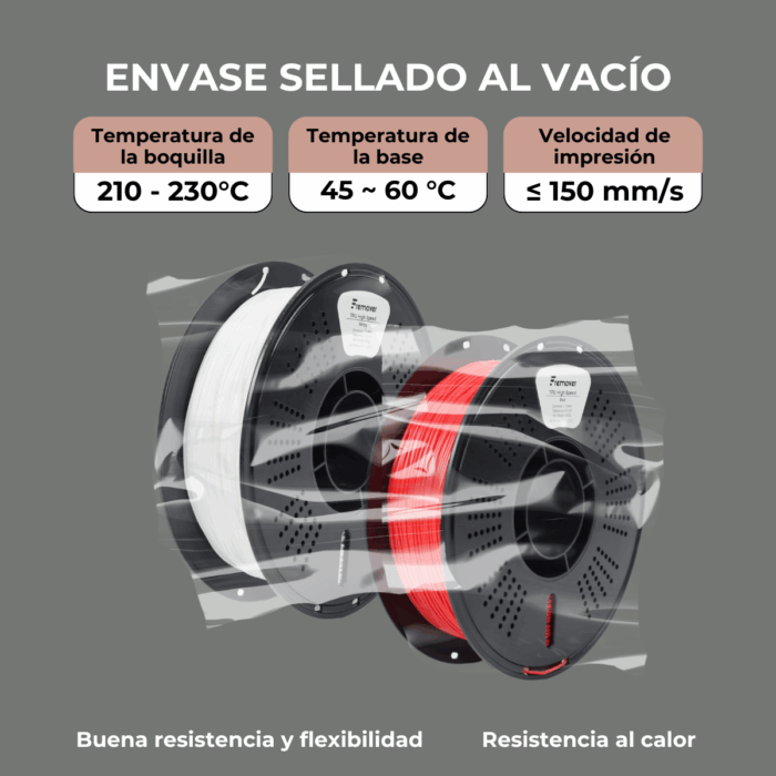 Filamento TPU High Speed x1kg Fremover - Imagen 8
