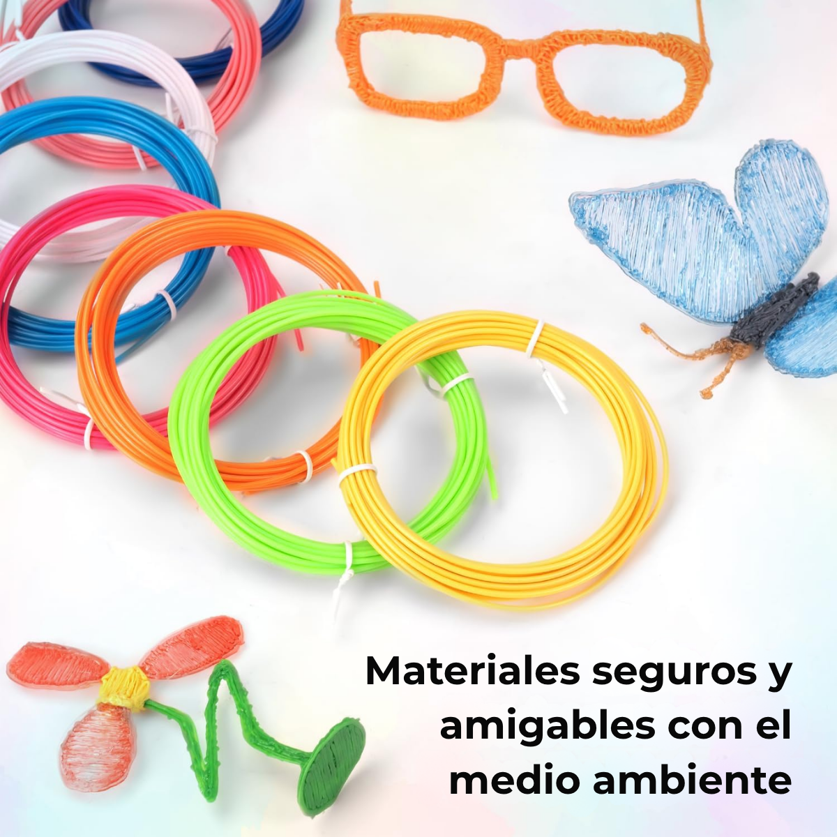 Filamento Mix PCL Small Pack Para Lápiz 3D - Imagen 2