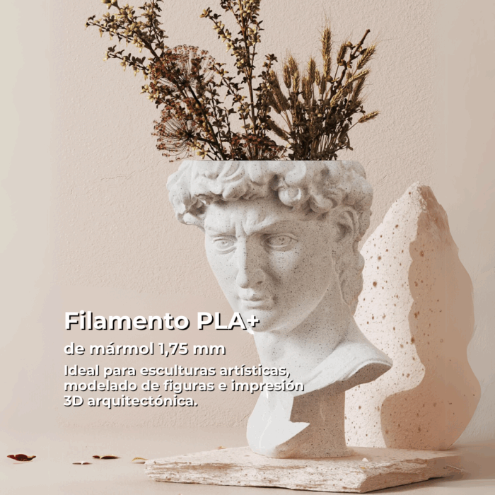 Filamento PLA+ Mármol Marble High Speed Fremover x1kg - Imagen 8