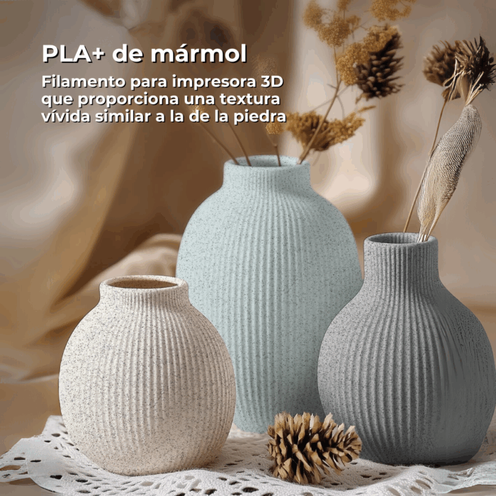 Filamento PLA+ Mármol Marble High Speed Fremover x1kg - Imagen 7