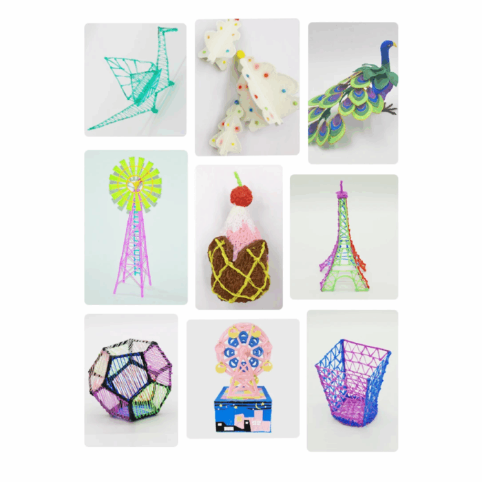 Lápiz 3d Para niños Pen USB Wire, manual, box PCL, No Quema - Imagen 5