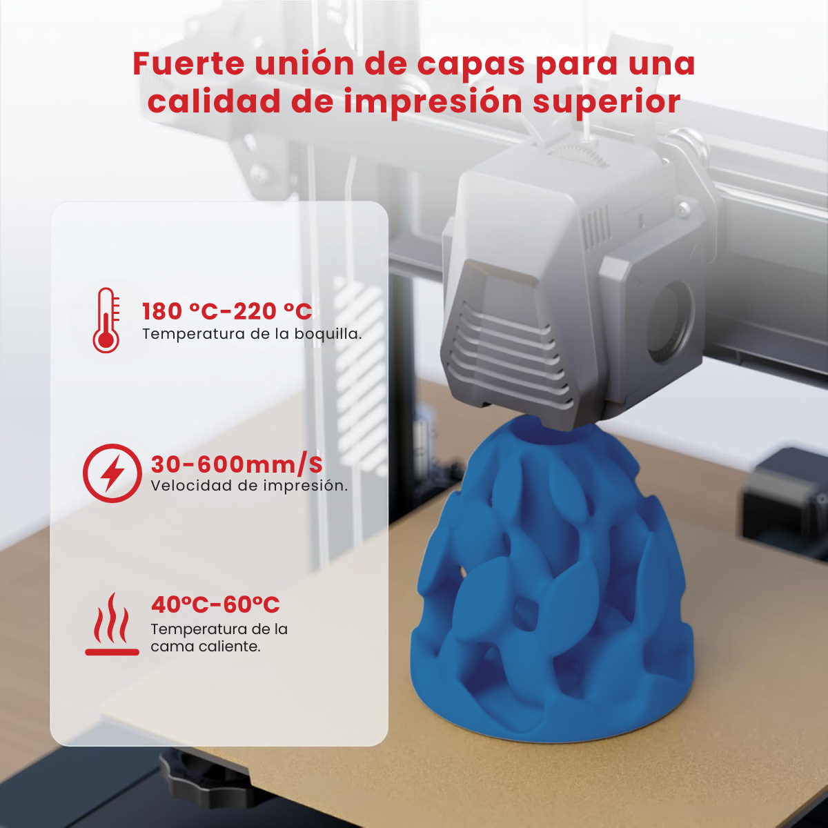Filamento PLA High Speed Filanova x 1Kg - Imagen 5